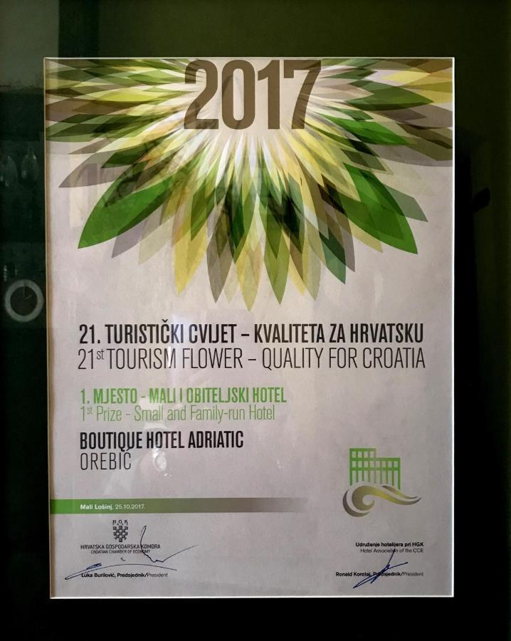 Heritage Boutique Hotel Adriatic-Adults Only Orebić Εξωτερικό φωτογραφία